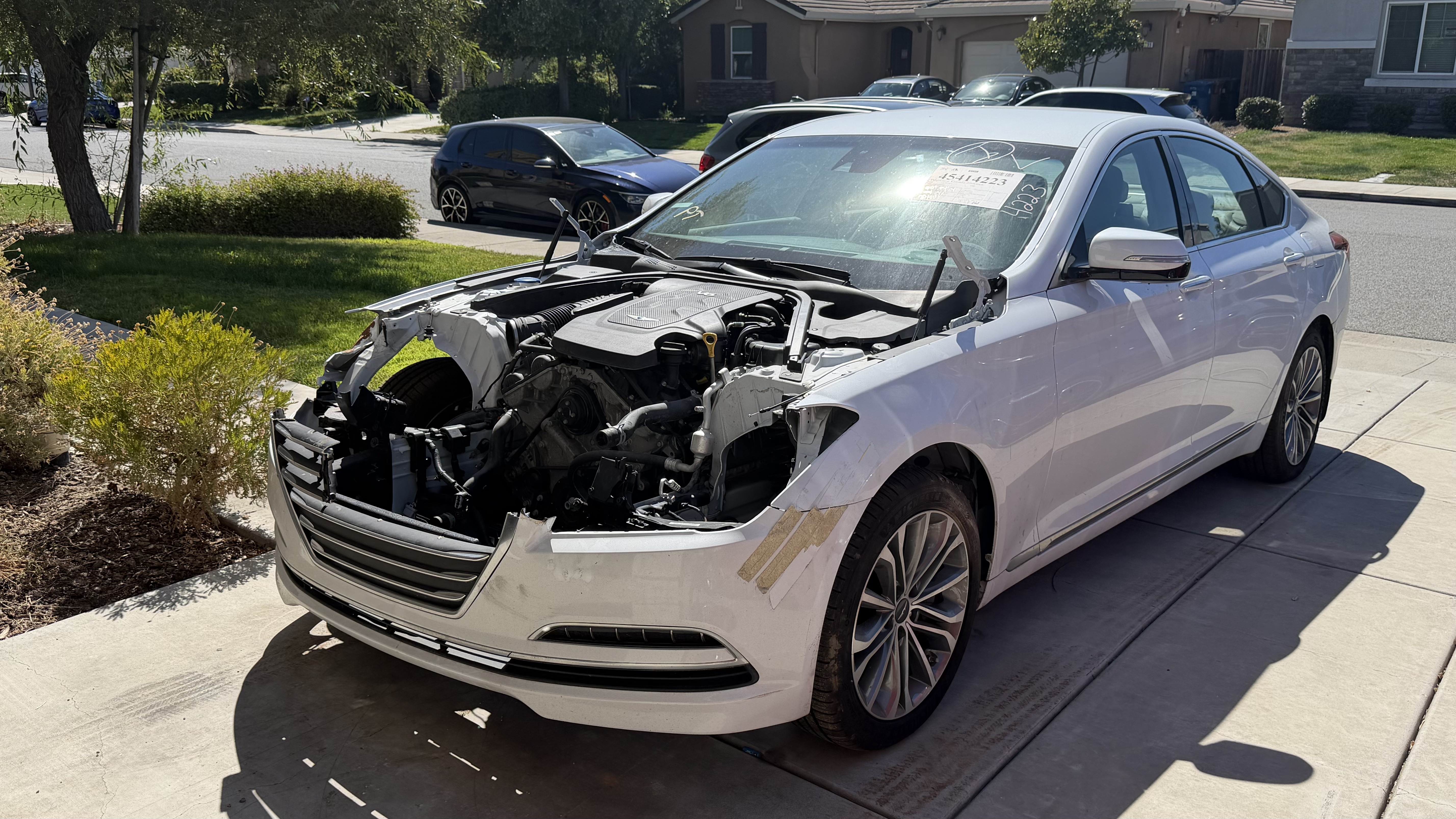 Genesis G80 rebuild