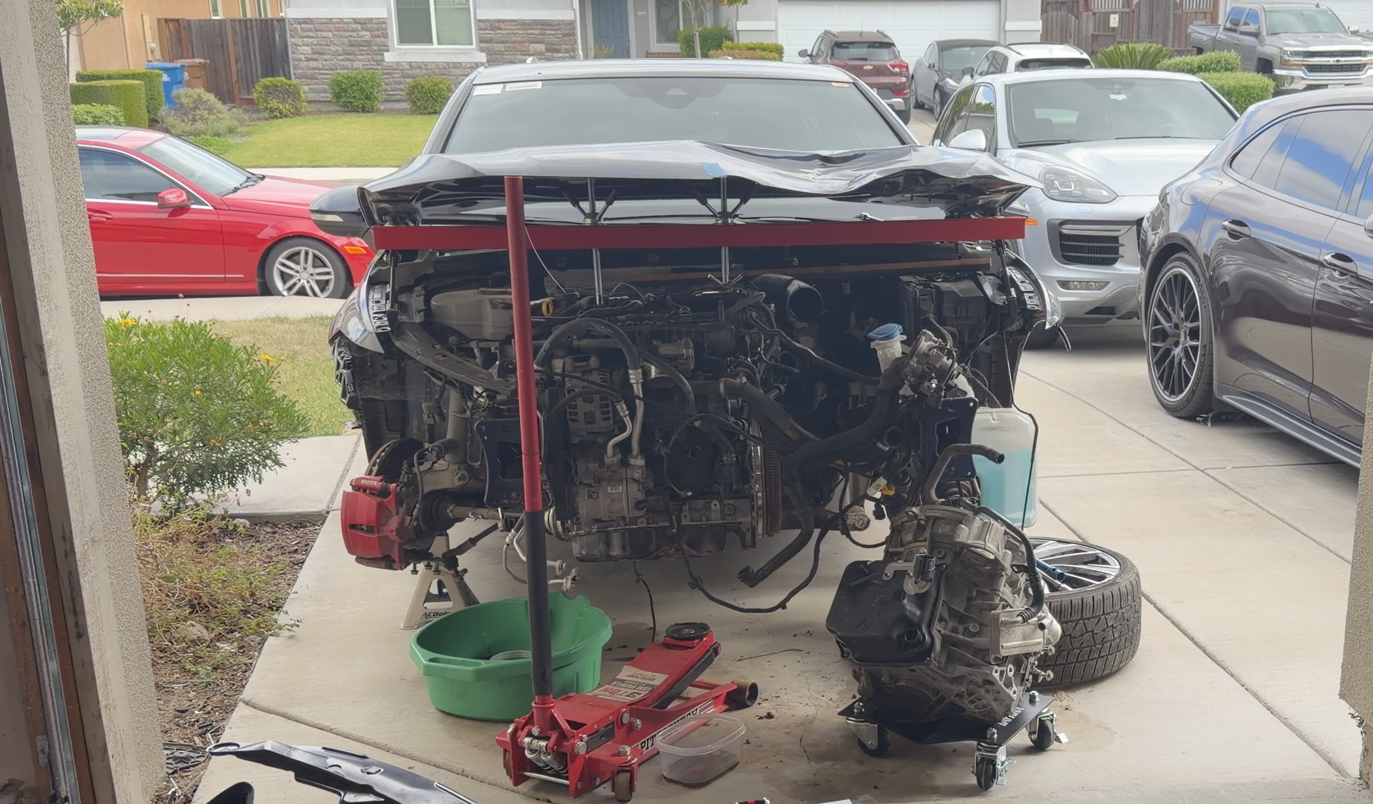 2024 GTI during mechanical rebuild and reassembly